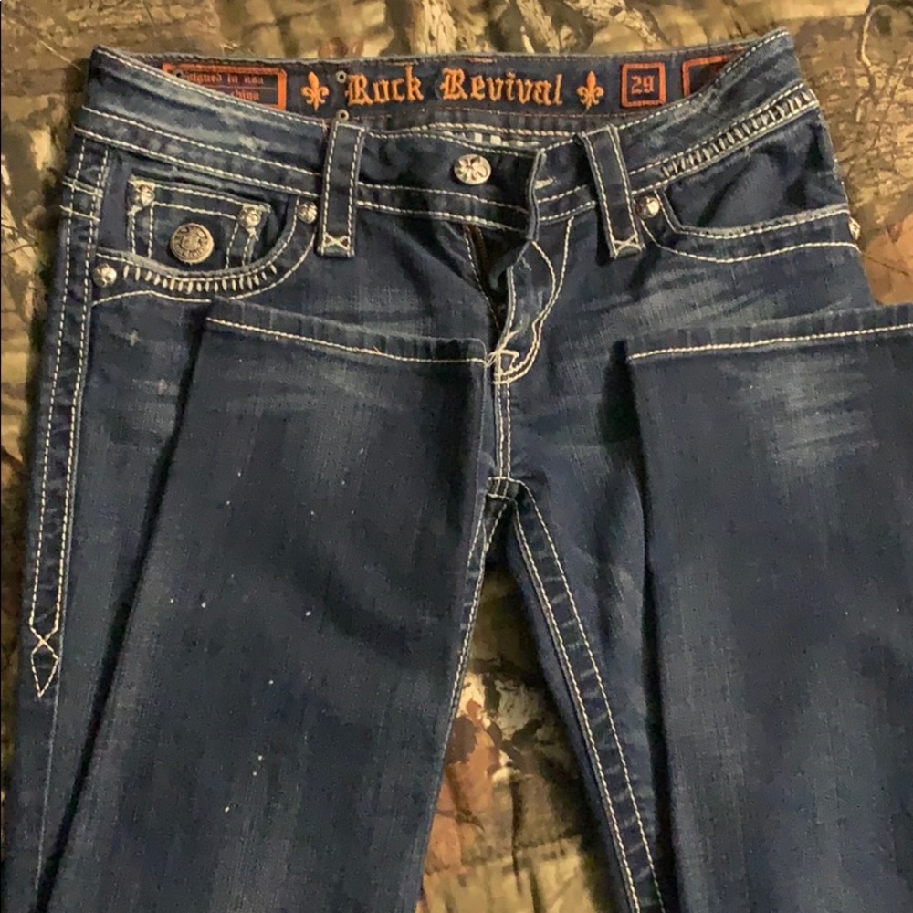 Rock revival skinny jeans